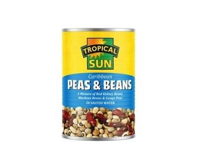 Tropical Sun Peas & Beans Tins
