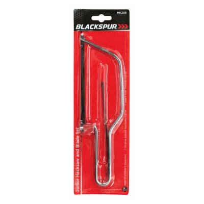 Blackspur Junior Hacksaw & Blade Set