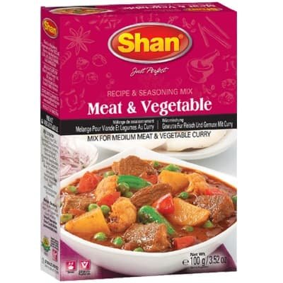 Shan Masala Meat & Veg Curry Mix