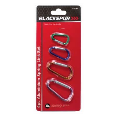 Blackspur 4pc Aluminium Spring Link Set