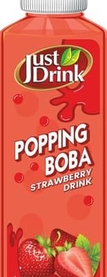 Just Drink Popping Boba Strawberry