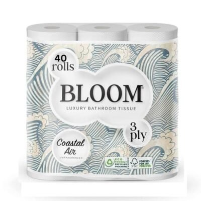 Bloom Snuggle Soft Quilted Toilet Roll 3ply