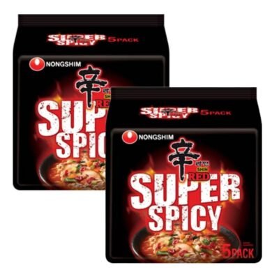 Nongshim Shin Red Ramyun Super Spicy 4+1 Free