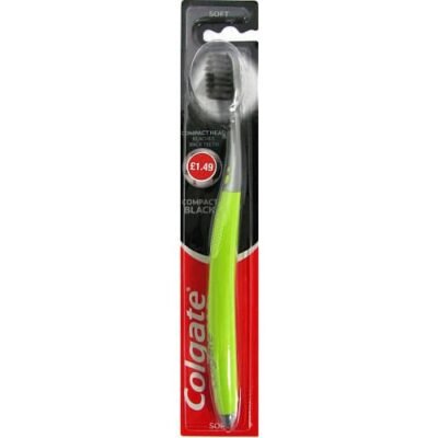 Colgate Tooth Brush Compact Black Soft PM 1.49
