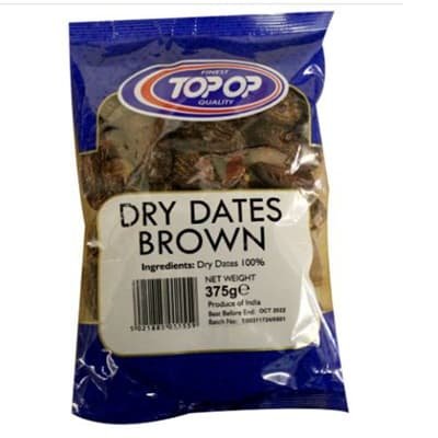 Top Op Dry Dates Brown