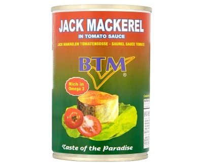 BTM Jack Mackerel in Tomoto Sauce