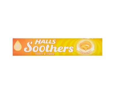 Halls Soothers Honey & Lemon