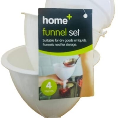 Zoom 4pc Plastic Funnel Set